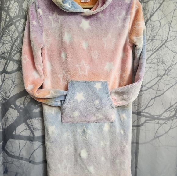 Girl's 32°Heat Sleeper Robe Hoodie Cozy Soft Lounger 14/16 - Picture 4 of 10